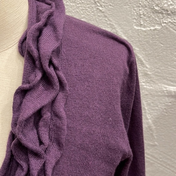 MERONA RUFFLE CARDIGAN - Picture 3 of 10